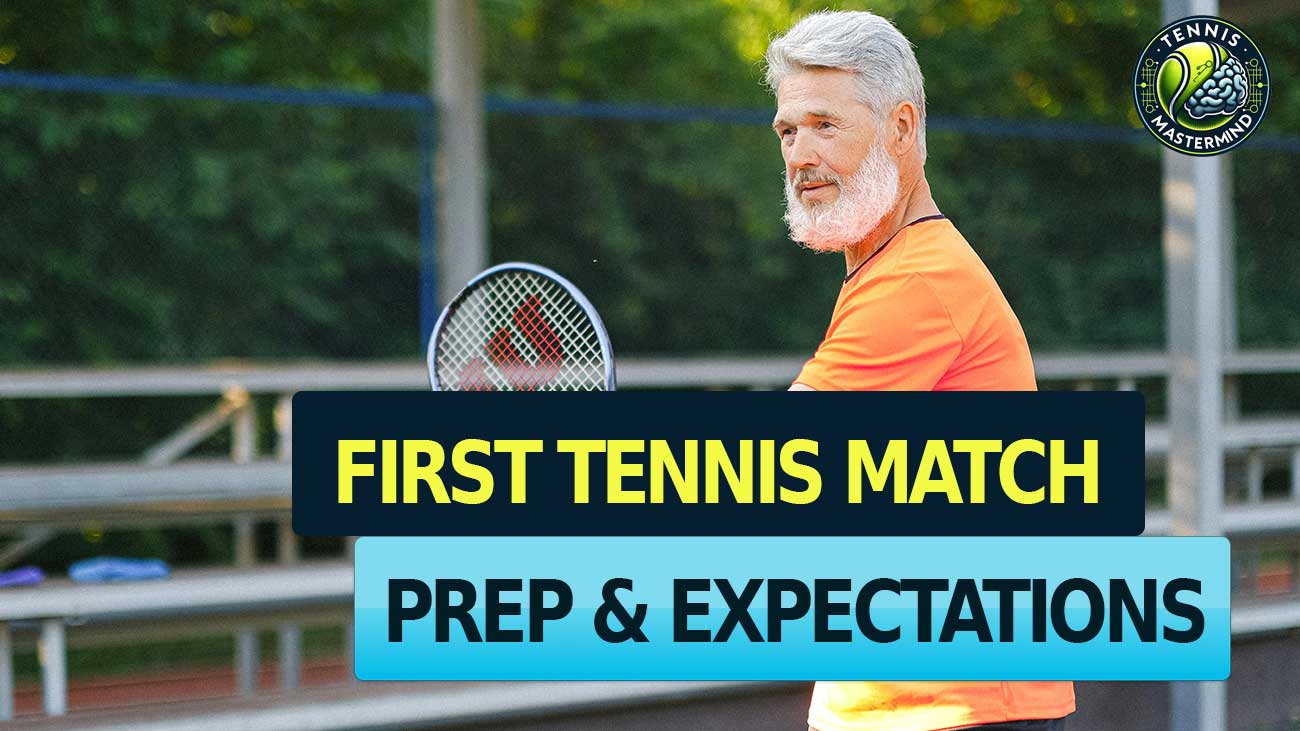 first tennis match prep