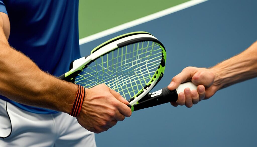 tennis serve grip